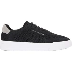 Tommy Hilfiger Baskets Court Black EU 46 Homme - Publicité Tommy Hilfiger Baskets Court Black EU 46 Homme - Publicité