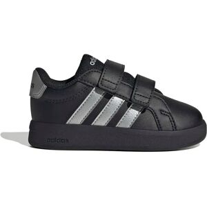Adidas Baskets Pour Bébé Grand Court 3.0 Core Black / Silver Metallic / Core Black EU 26 1/2 Garçon,Fille - Publicité Adidas Baskets Pour Bébé Grand Court 3.0 Core Black / Silver Metallic / Core Black EU 26 1/2 Garçon,Fille - Publicité