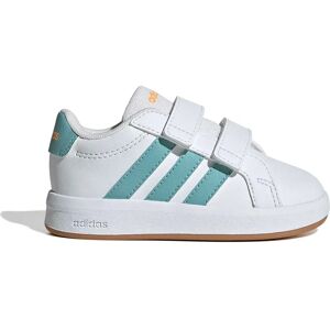 Adidas Baskets Pour Bébé Grand Court 3.0 Ftwr White / Mint Ton / Lucid Tangerine EU 26 Garçon,Fille - Publicité Adidas Baskets Pour Bébé Grand Court 3.0 Ftwr White / Mint Ton / Lucid Tangerine EU 26 Garçon,Fille - Publicité