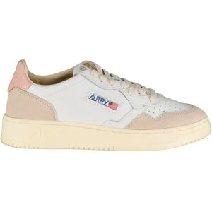 Autry Baskets Medalist Low Leather / Suede White / Powder Pink EU 38 Femme - Publicité Autry Baskets Medalist Low Leather / Suede White / Powder Pink EU 38 Femme - Publicité
