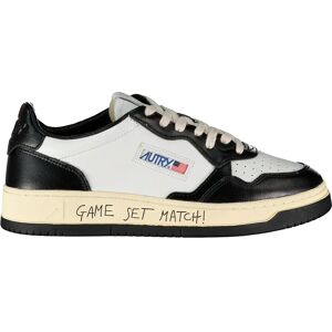 Autry Baskets Medalist Low Match / Bicolor Leather White / Black EU 42 Homme - Publicité Autry Baskets Medalist Low Match / Bicolor Leather White / Black EU 42 Homme - Publicité