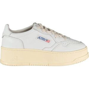 Autry Baskets Platform Low Leather / Leather White / White EU 41 Femme - Publicité Autry Baskets Platform Low Leather / Leather White / White EU 41 Femme - Publicité