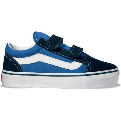 Vans Baskets Old Skool V Navy / True White EU 31 1/2 Garçon,Fille - Publicité Vans Baskets Old Skool V Navy / True White EU 31 1/2 Garçon,Fille - Publicité