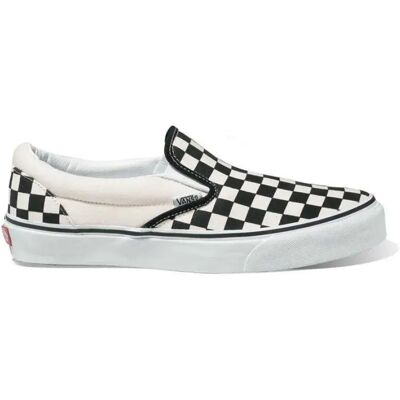 Vans Baskets Sans Lacets Classic On Checkerboard Black / White EU 27 1/2 Garçon,Fille - Publicité Vans Baskets Sans Lacets Classic On Checkerboard Black / White EU 27 1/2 Garçon,Fille - Publicité
