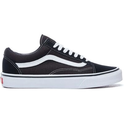 Vans Baskets Old Skool Black EU 37 Homme,Femme - Publicité Vans Baskets Old Skool Black EU 37 Homme,Femme - Publicité