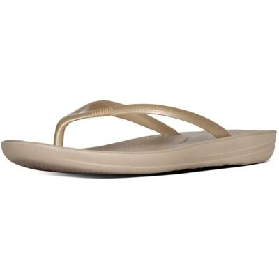 Fitflop Tongs Iqushion Ergonomic Gold EU 37 Femme - Publicité Fitflop Tongs Iqushion Ergonomic Gold EU 37 Femme - Publicité