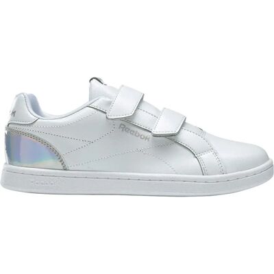 Reebok Baskets Royal Complete Clean 2 Velcro White / Iridescent EU 31 Garçon,Fille - Publicité Reebok Baskets Royal Complete Clean 2 Velcro White / Iridescent EU 31 Garçon,Fille - Publicité