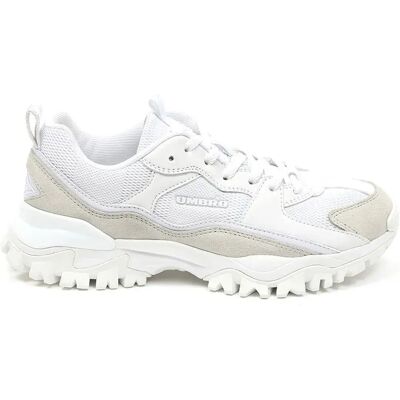 Umbro Baskets Bumpy White / White EU 38 1/2 Femme - Publicité Umbro Baskets Bumpy White / White EU 38 1/2 Femme - Publicité