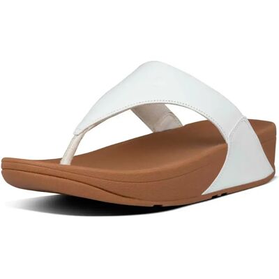 Fitflop Tongs Lulu Leather White EU 41 Femme - Publicité Fitflop Tongs Lulu Leather White EU 41 Femme - Publicité