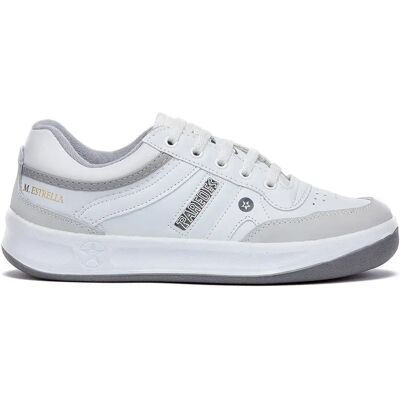 Paredes Baskets Estrella White EU 45 Homme,Femme - Publicité Paredes Baskets Estrella White EU 45 Homme,Femme - Publicité