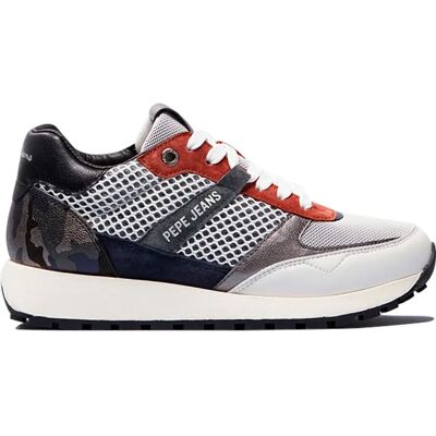 Pepe Jeans Baskets Dean Camu Ecru EU 37 Femme - Publicité Pepe Jeans Baskets Dean Camu Ecru EU 37 Femme - Publicité