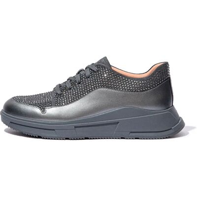 Fitflop Baskets Freya Lace Up Low Pewter Grey EU 37 Femme - Publicité Fitflop Baskets Freya Lace Up Low Pewter Grey EU 37 Femme - Publicité