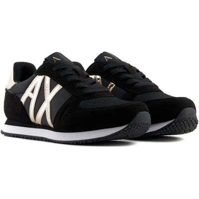 Giorgio Armani Exchange Baskets Classique Contrasté Black / Golden EU 36 1/2 Femme - Publicité Giorgio Armani Exchange Baskets Classique Contrasté Black / Golden EU 36 1/2 Femme - Publicité