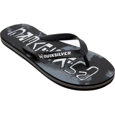 Quiksilver Tongs Molokai Acid Drop Black 1 EU 40 Homme - Publicité Quiksilver Tongs Molokai Acid Drop Black 1 EU 40 Homme - Publicité