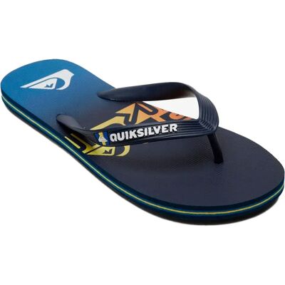 Quiksilver Tongs Molokai Art Blue 1 EU 40 Homme - Publicité Quiksilver Tongs Molokai Art Blue 1 EU 40 Homme - Publicité