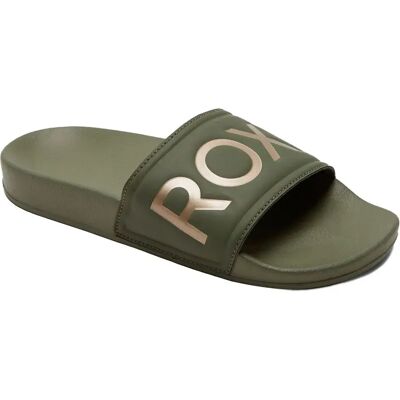 Roxy Claquettes Slippy Ii Army Green EU 37 Femme - Publicité Roxy Claquettes Slippy Ii Army Green EU 37 Femme - Publicité
