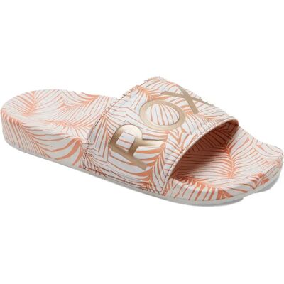 Roxy Claquettes Slippy Printed White / Tan EU 39 Femme - Publicité Roxy Claquettes Slippy Printed White / Tan EU 39 Femme - Publicité