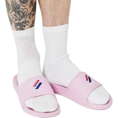 Superdry Claquettes Code Essential Pool Roseate Pink EU 44-45 Homme - Publicité Superdry Claquettes Code Essential Pool Roseate Pink EU 44-45 Homme - Publicité