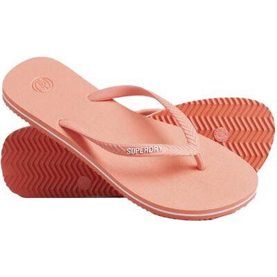 Superdry Tongs Vintage Classic Coral EU 36-37 - Publicité Superdry Tongs Vintage Classic Coral EU 36-37 - Publicité