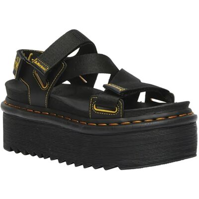 DR MARTENS Sandales Kimber Black Webbing Hydro Leather EU 40 Femme - Publicité DR MARTENS Sandales Kimber Black Webbing Hydro Leather EU 40 Femme - Publicité