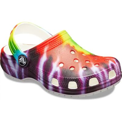 Crocs Sabots Classic Tie Dye Graphic Multi EU 20-21 Garçon,Fille - Publicité Crocs Sabots Classic Tie Dye Graphic Multi EU 20-21 Garçon,Fille - Publicité