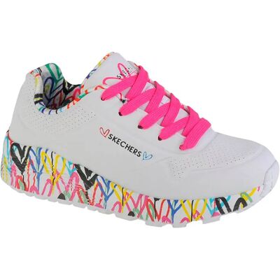 Skechers Baskets Uno Lite White EU 31 Fille - Publicité Skechers Baskets Uno Lite White EU 31 Fille - Publicité