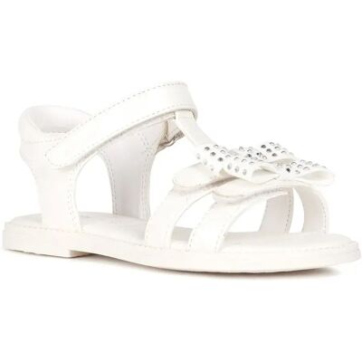 Geox Sandales Karly White EU 32 Fille - Publicité Geox Sandales Karly White EU 32 Fille - Publicité