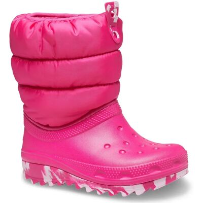 Crocs Bottes Classic Neo Puff T Candy Pink EU 22-23 Fille - Publicité Crocs Bottes Classic Neo Puff T Candy Pink EU 22-23 Fille - Publicité