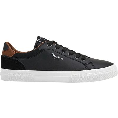 Pepe Jeans Baskets Kenton Court Black EU 41 Homme - Publicité Pepe Jeans Baskets Kenton Court Black EU 41 Homme - Publicité