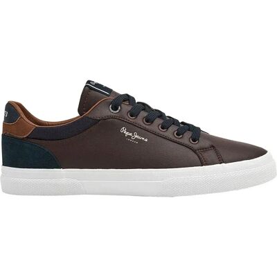 Pepe Jeans Baskets Kenton Court Brown EU 43 Homme - Publicité Pepe Jeans Baskets Kenton Court Brown EU 43 Homme - Publicité