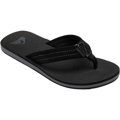 Quiksilver Sandales Carver Suede Solid Black EU 42 Homme - Publicité Quiksilver Sandales Carver Suede Solid Black EU 42 Homme - Publicité