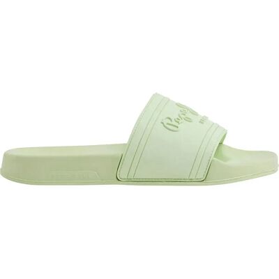 Pepe Jeans Claquettes Logo Fresh Green EU 37 Femme - Publicité Pepe Jeans Claquettes Logo Fresh Green EU 37 Femme - Publicité