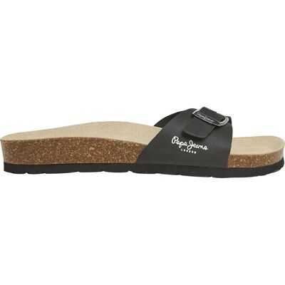 Pepe Jeans Sandales Oban Clever Black EU 36 Femme - Publicité Pepe Jeans Sandales Oban Clever Black EU 36 Femme - Publicité
