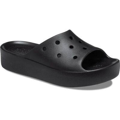 Crocs Claquettes Classic Platform Black EU 42-43 Femme - Publicité Crocs Claquettes Classic Platform Black EU 42-43 Femme - Publicité