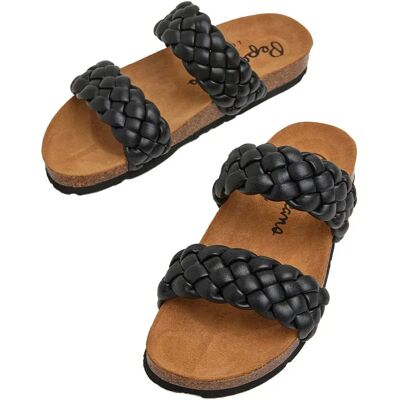 Pepe Jeans Sandales Oban Double Tree 2 Black EU 37 Femme - Publicité Pepe Jeans Sandales Oban Double Tree 2 Black EU 37 Femme - Publicité