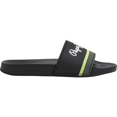 Pepe Jeans Claquettes Portobello Black EU 41 Homme - Publicité Pepe Jeans Claquettes Portobello Black EU 41 Homme - Publicité