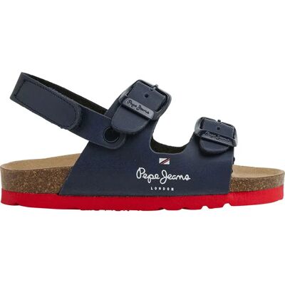 Pepe Jeans Sandales Bio Double Kansas Bk Navy EU 27 Garçon - Publicité Pepe Jeans Sandales Bio Double Kansas Bk Navy EU 27 Garçon - Publicité