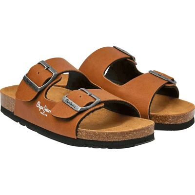Pepe Jeans Sandales Bio Double Kansas Tan EU 35 Garçon - Publicité Pepe Jeans Sandales Bio Double Kansas Tan EU 35 Garçon - Publicité
