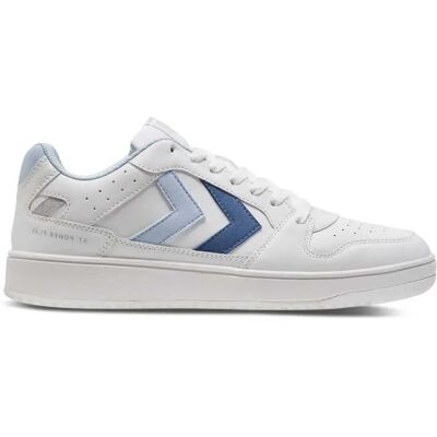 Hummel Baskets Stpower Play White / Ballad Blue EU 38 Femme - Publicité Hummel Baskets Stpower Play White / Ballad Blue EU 38 Femme - Publicité