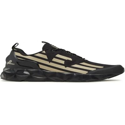 Giorgio Armani Ea7 Emporio Armani Baskets X8x033 Xcc52 Triple Black / Gold Red EU 36 Homme - Publicité Giorgio Armani Ea7 Emporio Armani Baskets X8x033 Xcc52 Triple Black / Gold Red EU 36 Homme - Publicité
