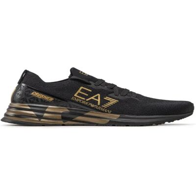 Giorgio Armani Ea7 Emporio Armani Baskets X8x095 Xk240 Triple Black / Gold EU 45 1/3 Homme - Publicité Giorgio Armani Ea7 Emporio Armani Baskets X8x095 Xk240 Triple Black / Gold EU 45 1/3 Homme - Publicité