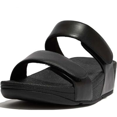 Fitflop Sandales Lulu Adjustable All Black EU 38 Femme - Publicité Fitflop Sandales Lulu Adjustable All Black EU 38 Femme - Publicité