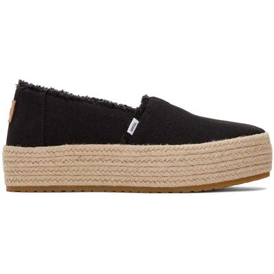 Toms Espadrilles Valencia Platform Black EU 38 Femme - Publicité Toms Espadrilles Valencia Platform Black EU 38 Femme - Publicité