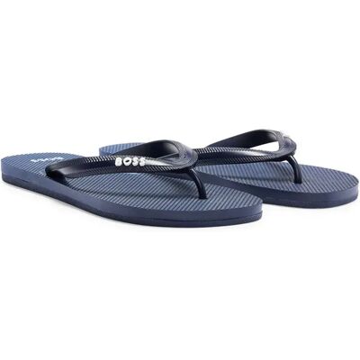 Boss Tongs Tracy Rblg 10248526 Dark Blue EU 43-44 - Publicité Boss Tongs Tracy Rblg 10248526 Dark Blue EU 43-44 - Publicité