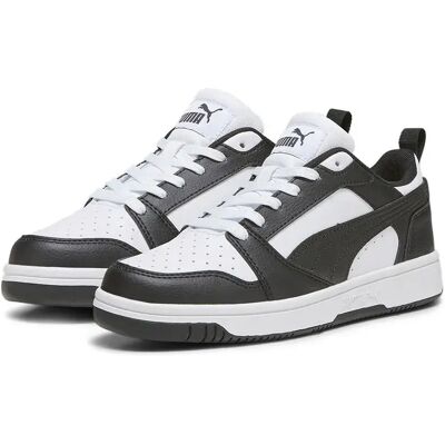 Puma Baskets Rebound V6 Lo J 01 White EU 38 1/2 Garçon,Fille - Publicité Puma Baskets Rebound V6 Lo J 01 White EU 38 1/2 Garçon,Fille - Publicité