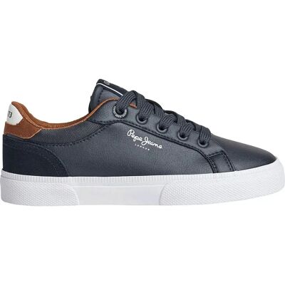 Pepe Jeans Baskets Kenton Court B Navy EU 36 Garçon - Publicité Pepe Jeans Baskets Kenton Court B Navy EU 36 Garçon - Publicité