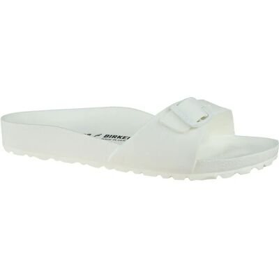 Birkenstock Claquettes Madrid Essentials Eva White EU 36 Homme,Femme - Publicité Birkenstock Claquettes Madrid Essentials Eva White EU 36 Homme,Femme - Publicité