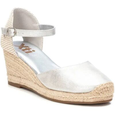 Xti Espadrilles Compensées 14074 Silver EU 38 Femme - Publicité Xti Espadrilles Compensées 14074 Silver EU 38 Femme - Publicité