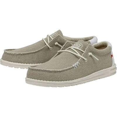 Hey Dude Chaussures Bateau Wally Braided Off White EU 42 Homme - Publicité Hey Dude Chaussures Bateau Wally Braided Off White EU 42 Homme - Publicité