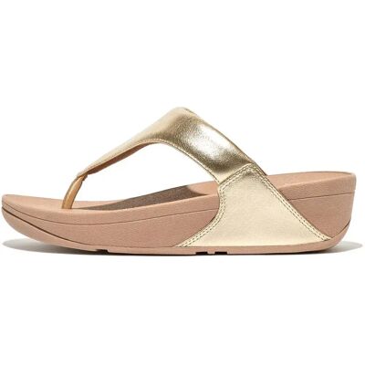 Fitflop Sandales Lulu Leather Toe-post Platino EU 41 Femme - Publicité Fitflop Sandales Lulu Leather Toe-post Platino EU 41 Femme - Publicité